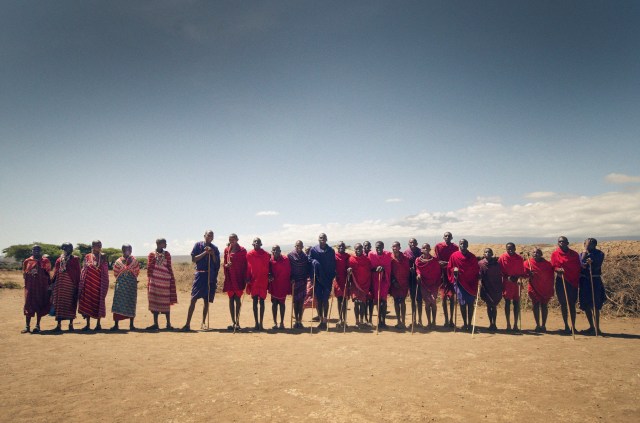 Maasai Line Dance, Kilimanjaro Village