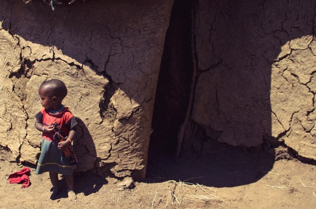 Portrait of a Masai Girl