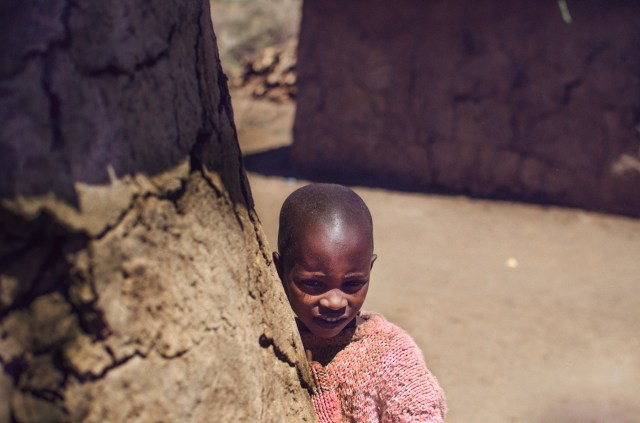 Portrait of a Maasai Girl