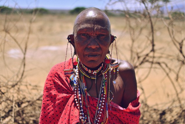 Maasai Beaded Matriarch